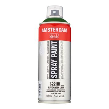 Amsterdam akrylspray 400 ml olive green deep 622