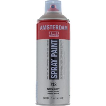 Amsterdam akrylspray 400 ml warm gray 718
