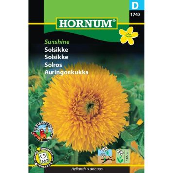 Hornum blomsterfrø Solsikke Sunshine