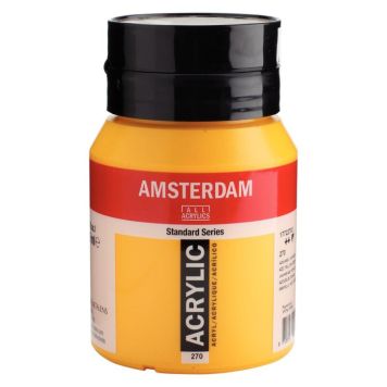 Amsterdam akrylmaling 500 ml azo yellow deep 270
