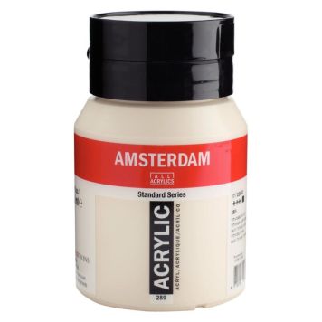 Amsterdam akrylmaling 500 ml titanium buff light 289