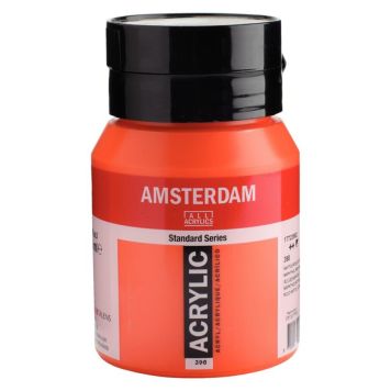 Amsterdam akrylmaling 500 ml naphthol red light 398