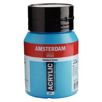 Amsterdam akrylmaling 500 ml brillant blue 564