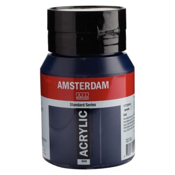 Amsterdam akrylmaling 500 ml prussian blue phthalo 566