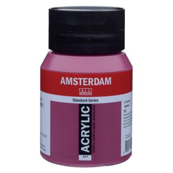 Amsterdam akrylmaling 500 ml permanent red violet 567