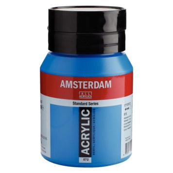 Amsterdam akrylmaling 500 ml primary cyan 572