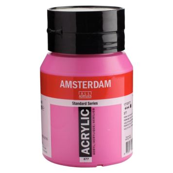 Amsterdam akrylmaling 500 ml permanent red violet light 577