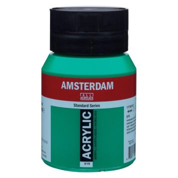 Amsterdam akrylmaling 500 ml permanent green deep 619