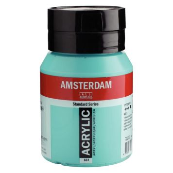 Amsterdam akrylmaling 500 ml turquoise green 661