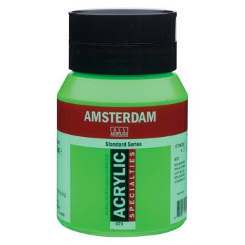 Amsterdam akrylmaling 500 ml reflex green 672