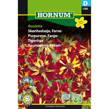 Hornum blomsterfrø Skønhedsøje, Farve-