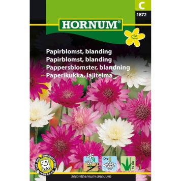Hornum blomsterfrø Papirblomst, blanding