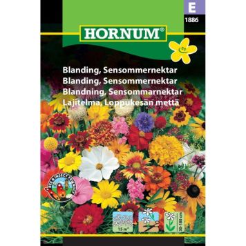 Hornum blomsterfrø Blanding, Sensommernektar