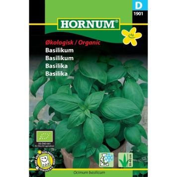 Hornum krydderurtefrø Økologisk Basilikum