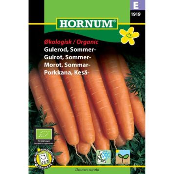 Hornum grøntsagsfrø Økologisk Gulerod, Sommer-