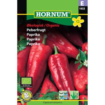 Hornum grøntsagsfrø peberfrugt Atris F1 økologisk