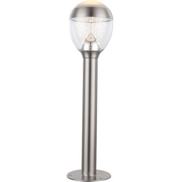 LED-havelampe Callisto rustfri stål 59 cm - Globo