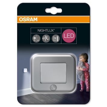 Trække på Forretningsmand følgeslutning Osram væglampe Nightlux Hall med sensor LED | BAUHAUS