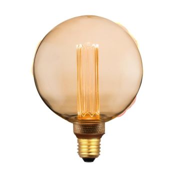 Eglo LED-globepære amber E27 4,3 W 3-trins dæmpbar Ø12,5 cm