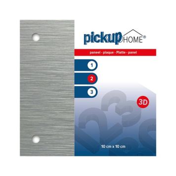 Pickup 3D Home skilt aluminium 10 x 10 cm