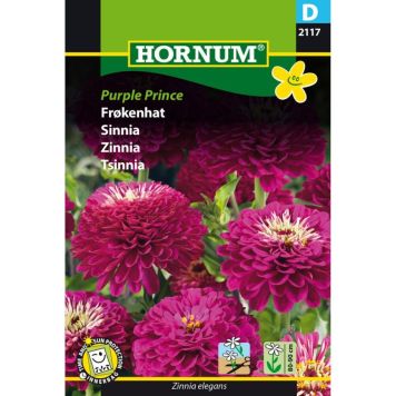 Hornum blomsterfrø frøkenhat Purple Prince