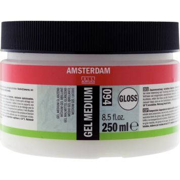 Amsterdam gel malemiddel glans 250 ml