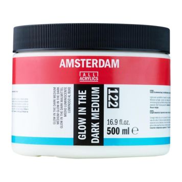Amsterdam malemiddel glow in the dark 500 ml