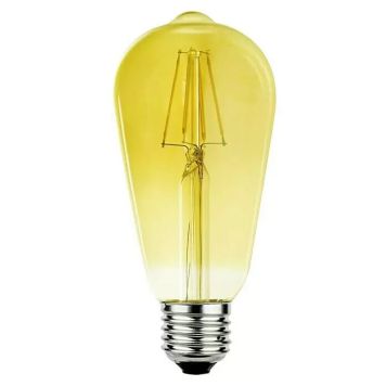 Voltolux LED-pære edison E27 4W amber