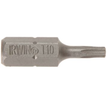 Irwin skruebits TX10 1/4" 25mm 10 stk.