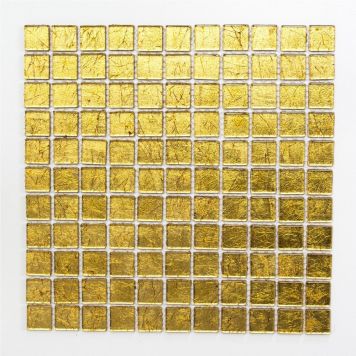 Mosaik Trend glas guld 30x30 cm