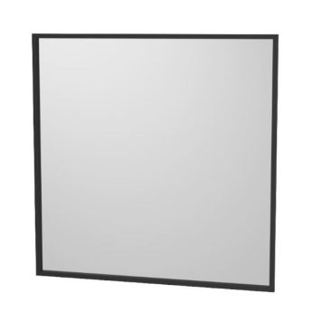 Camargue Skärgård spejl firkantet 80 x 80 cm sort