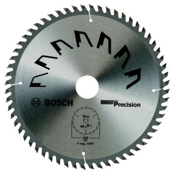 Bosch rundsavklinge 60t 216x30 mm