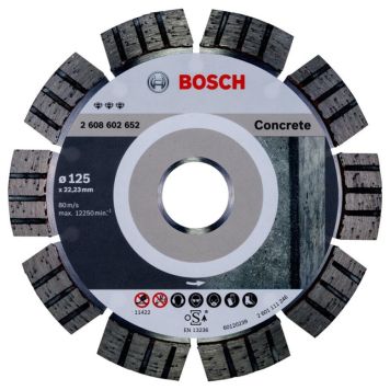 Bosch diamantskive best beton 125 mm 