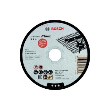 Bosch skæreskive inox std 125x1,6 mm