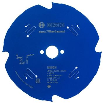 Bosch rundsavklinge exp fiber 160x20x2,2 mm