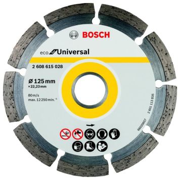Bosch diamantskive eco universal 125x22 mm