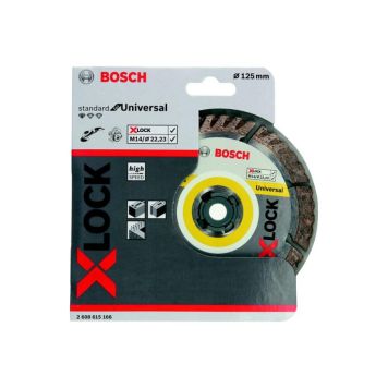 Bosch diamantskive x-lock std universal125x22,23 mm