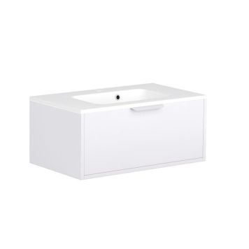 Allibert badmøbel m/skuffe Evo hvid højglans 80,5x46,5x36,8 cm