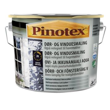 Pinotex dør- & vinduesmaling halvblank flere str.