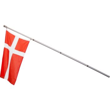 Teleskopflagstang inkl. flag 4 m