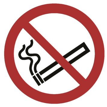 Pickup skilt rygning forbudt Ø30 cm