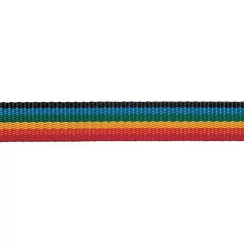 Stabilit pp-bånd regnbuefarvet 25 mm pr. m