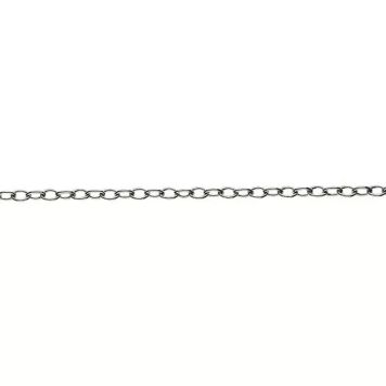 Stabilit forcat-kæde forniklet 1,1 mm pr. m