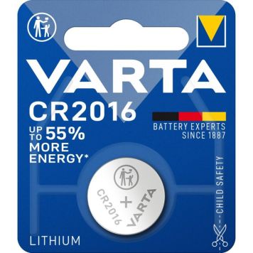 Knapcellebatteri CR2016 3 v - Varta