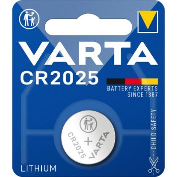 Knapcellebatteri CR2025 3 v - Varta