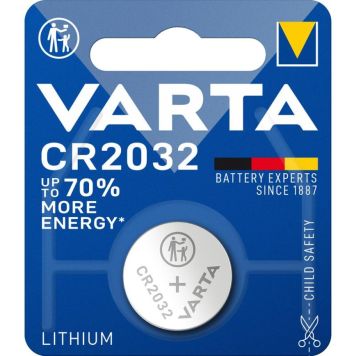 Knapcellebatteri CR2032 3 v - Varta