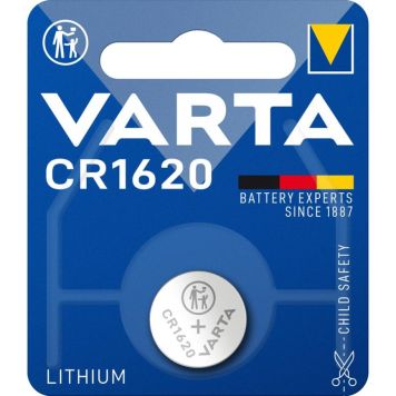 Knapcellebatteri CR1620 lithium 3V - Varta