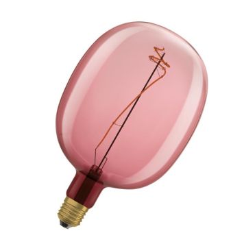 Osram LED pære Vintage 1906 Globe E27 4,5W pink