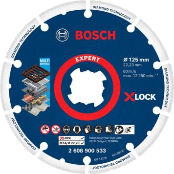Bosch diamantskive metal 125 mm