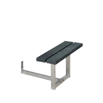 Plus påbygning til Basic bord-/bænkesæt ReTex grå 77x41 cm 